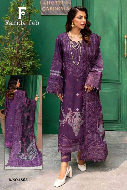Farida fab parian dream vol- 18 salwar suits Surat Textile Market